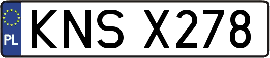 KNSX278
