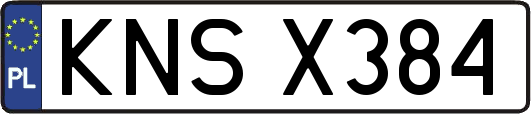 KNSX384