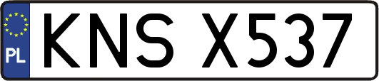 KNSX537