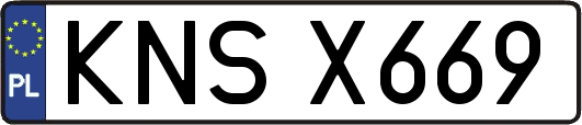 KNSX669