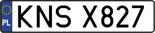 KNSX827