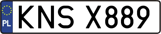 KNSX889