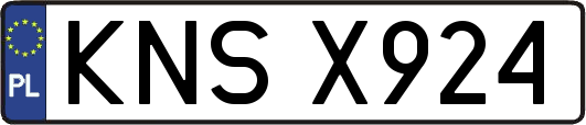 KNSX924