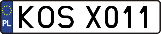 KOSX011