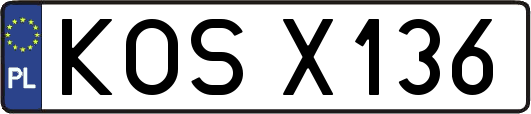 KOSX136