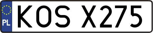 KOSX275