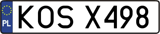 KOSX498