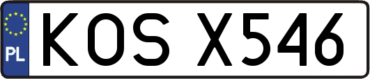 KOSX546