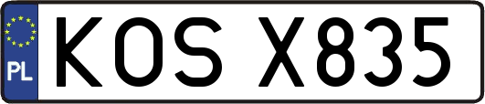 KOSX835