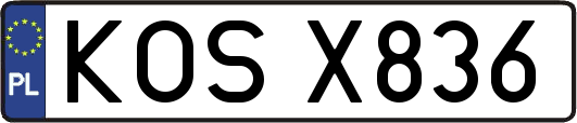 KOSX836