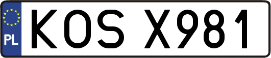 KOSX981