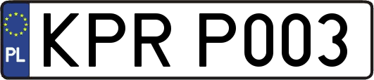 KPRP003