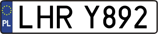 LHRY892