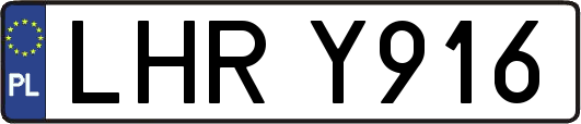 LHRY916