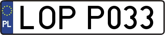 LOPP033
