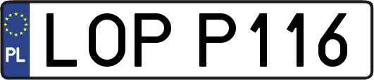 LOPP116