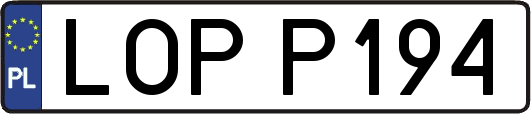 LOPP194