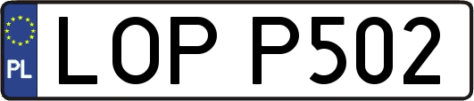LOPP502