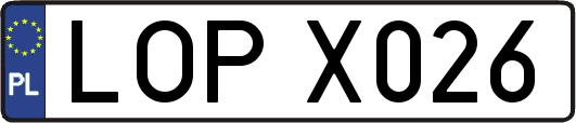 LOPX026