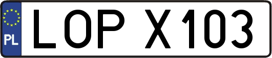LOPX103