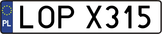 LOPX315