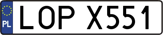 LOPX551