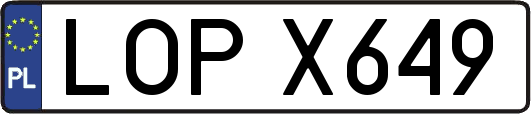 LOPX649