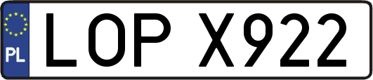 LOPX922