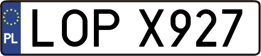 LOPX927