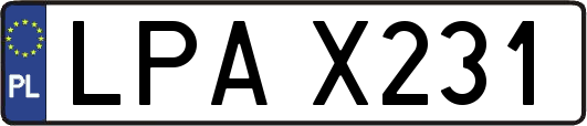 LPAX231