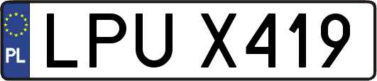 LPUX419