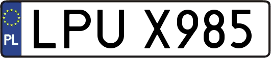 LPUX985