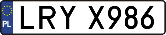 LRYX986