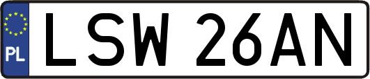 LSW26AN