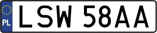 LSW58AA