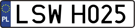 LSWH025