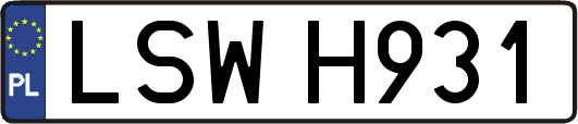 LSWH931