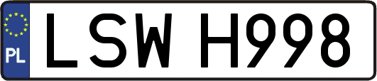 LSWH998
