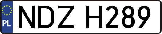 NDZH289