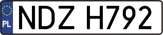 NDZH792