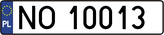 NO10013