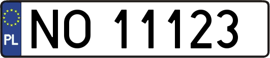 NO11123