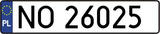 NO26025
