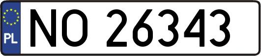 NO26343