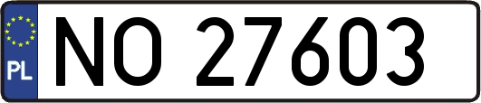 NO27603