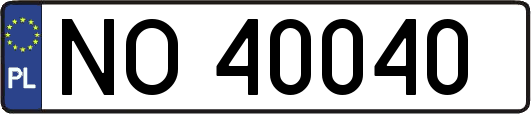 NO40040