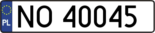 NO40045