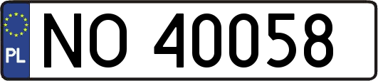 NO40058