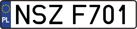 NSZF701