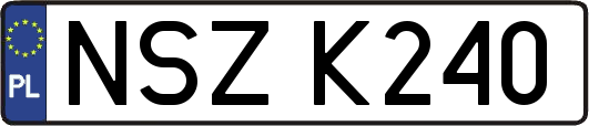 NSZK240